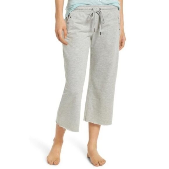 PJ Salvage Heather Grey Studded Lounge Pants - Picture 3 of 6